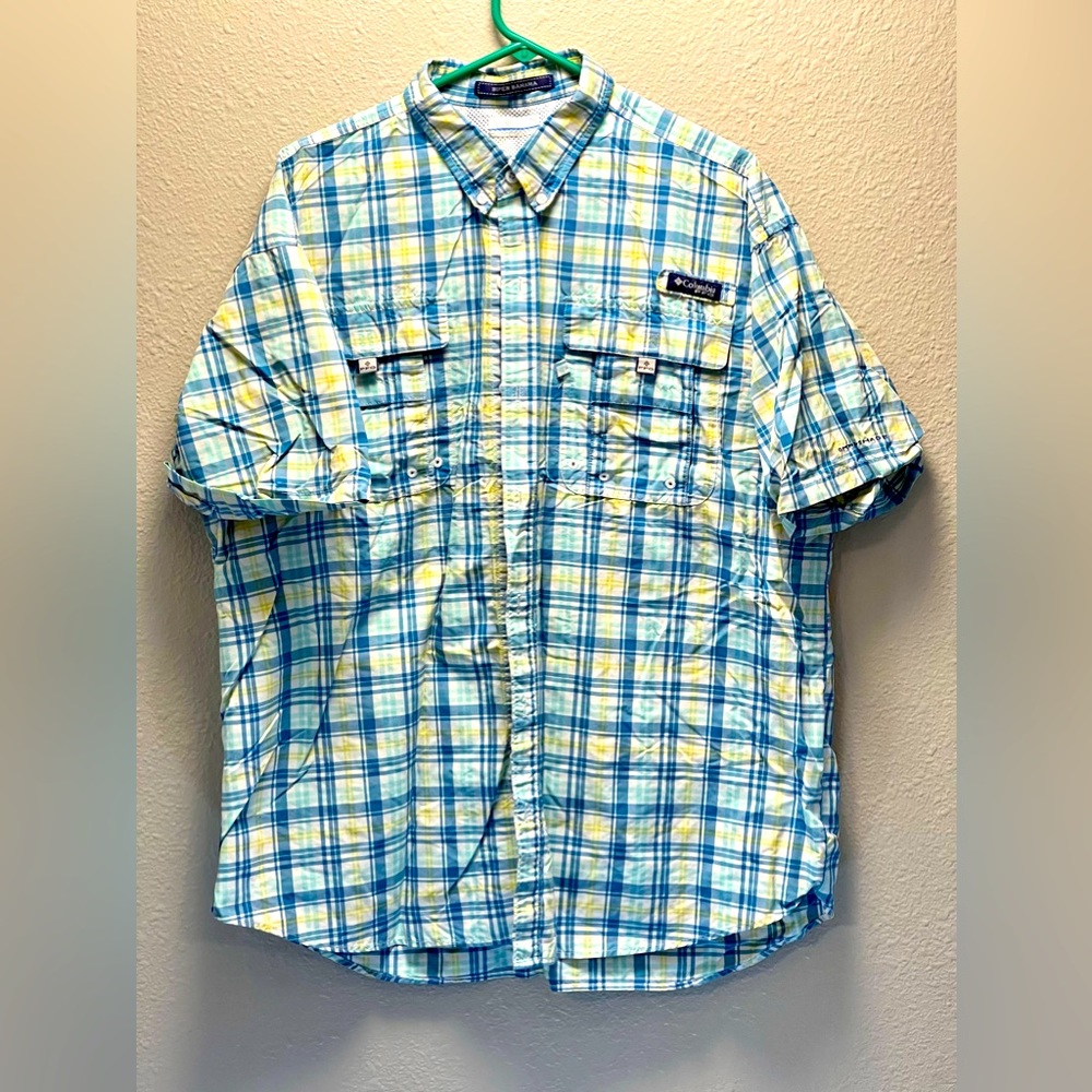 Columbia PFG Super Bahama Short Sleeve- Men’s XL